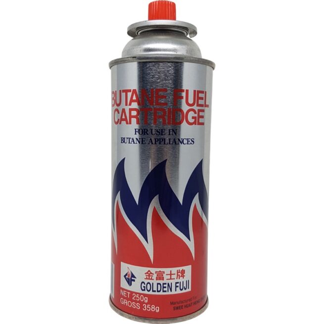 Golden Fuji Butane Gas Cartridge 3 x 250g