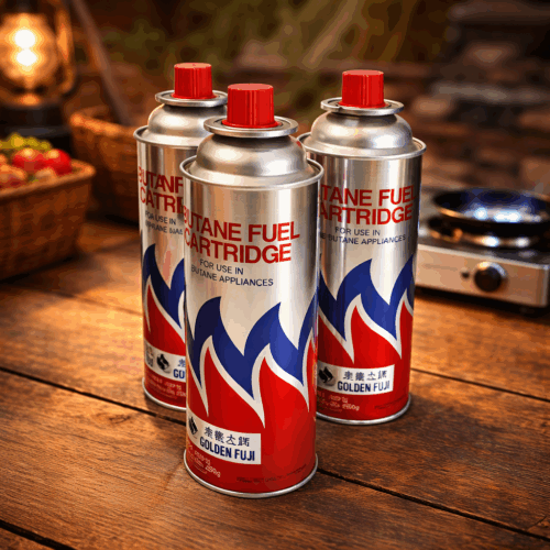 Golden Fuji Butane Gas Cartridge 3 x 250g